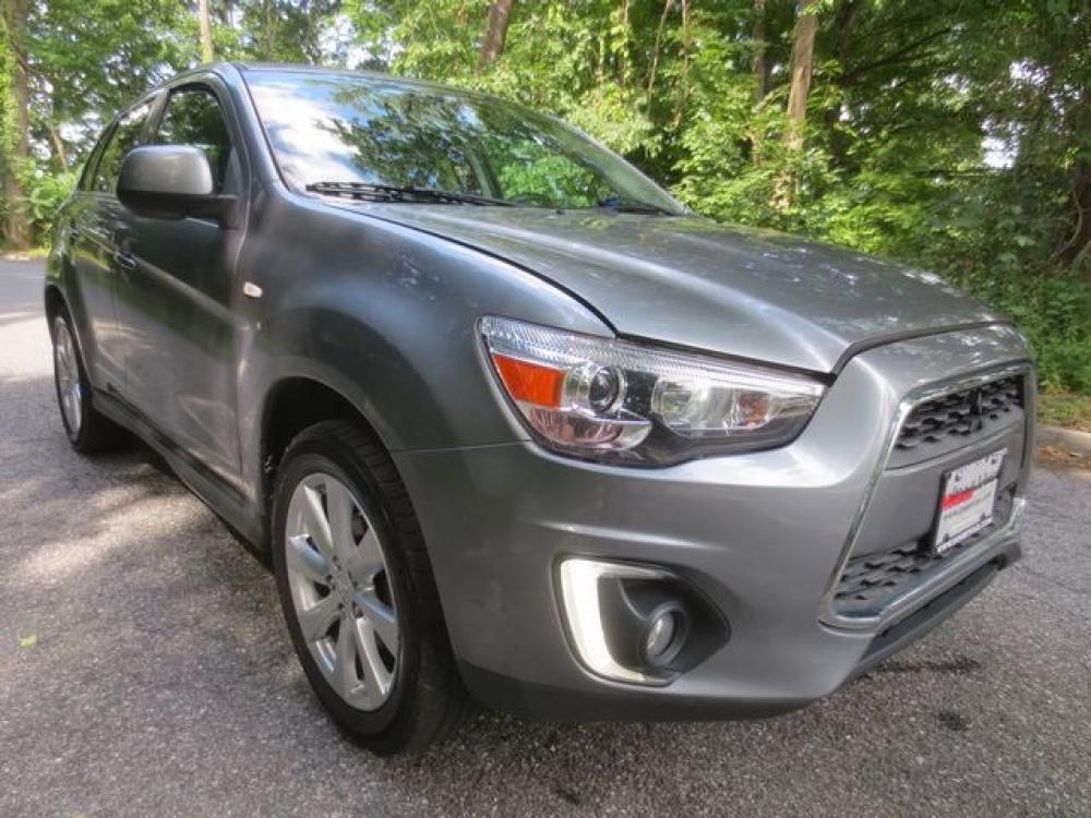 2015 Gray /Black Mitsubishi Outlander Sport SE (4A4AR4AU3FE) with an 2.0L L4 DOHC 16V engine, Automatic transmission, located at 270 US Route 6, Mahopac, NY, 10541, (845) 621-0895, 41.349022, -73.755280 - Photo #1