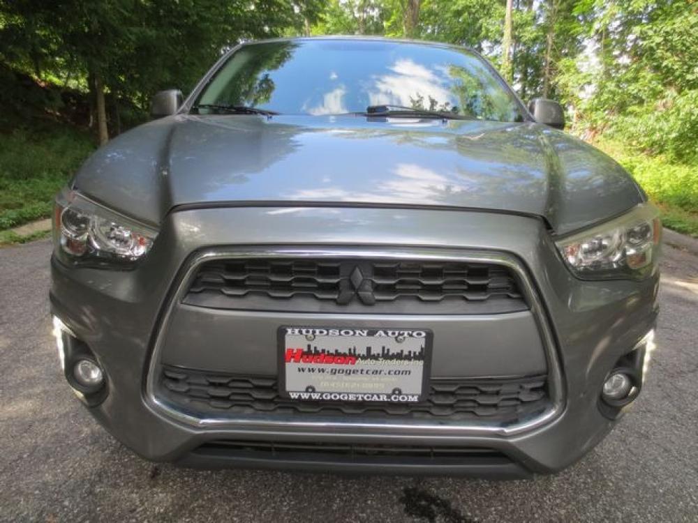 2015 Gray /Black Mitsubishi Outlander Sport SE (4A4AR4AU3FE) with an 2.0L L4 DOHC 16V engine, Automatic transmission, located at 270 US Route 6, Mahopac, NY, 10541, (845) 621-0895, 41.349022, -73.755280 - Photo #2