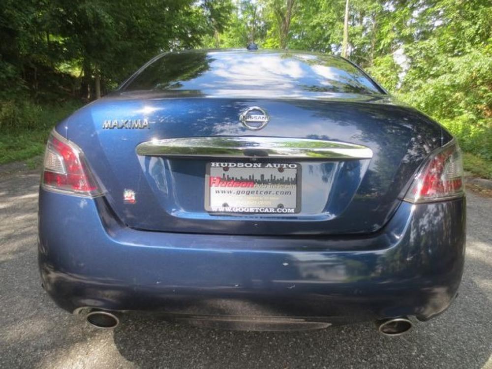 2014 Blue /Black Nissan Maxima SV (1N4AA5APXEC) with an 3.5L V6 DOHC 24V engine, Automatic transmission, located at 270 US Route 6, Mahopac, NY, 10541, (845) 621-0895, 41.349022, -73.755280 - Photo #5