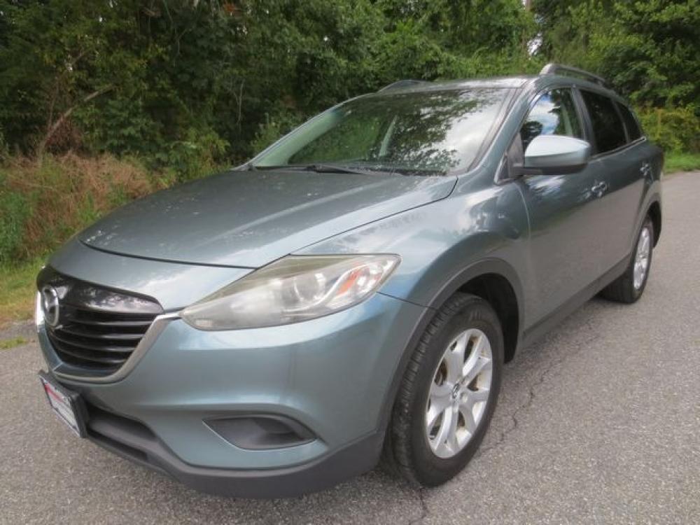 2013 Gray /Black Mazda CX-9 Touring AWD (JM3TB3CV9D0) with an 3.7L V6 DOHC 24V engine, 6-Speed Automatic transmission, located at 270 US Route 6, Mahopac, NY, 10541, (845) 621-0895, 41.349022, -73.755280 - Photo #0
