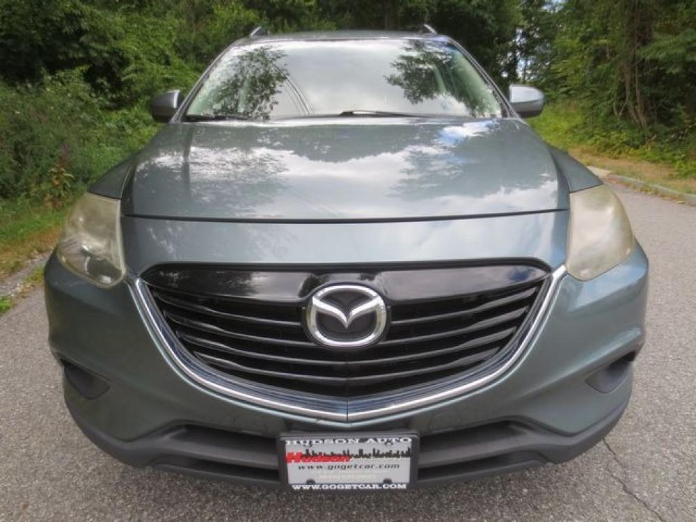2013 Gray /Black Mazda CX-9 Touring AWD (JM3TB3CV9D0) with an 3.7L V6 DOHC 24V engine, 6-Speed Automatic transmission, located at 270 US Route 6, Mahopac, NY, 10541, (845) 621-0895, 41.349022, -73.755280 - Photo #2