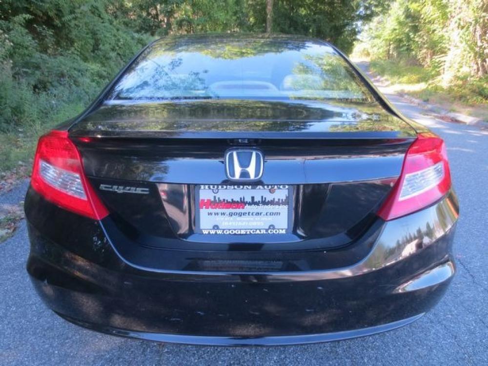 2012 Black /Gray Honda Civic LX Coupe 5-Speed AT (2HGFG3B55CH) with an 2.3L L4 SOHC 16V engine, 5-Speed Automatic transmission, located at 270 US Route 6, Mahopac, NY, 10541, (845) 621-0895, 41.349022, -73.755280 - Photo #5