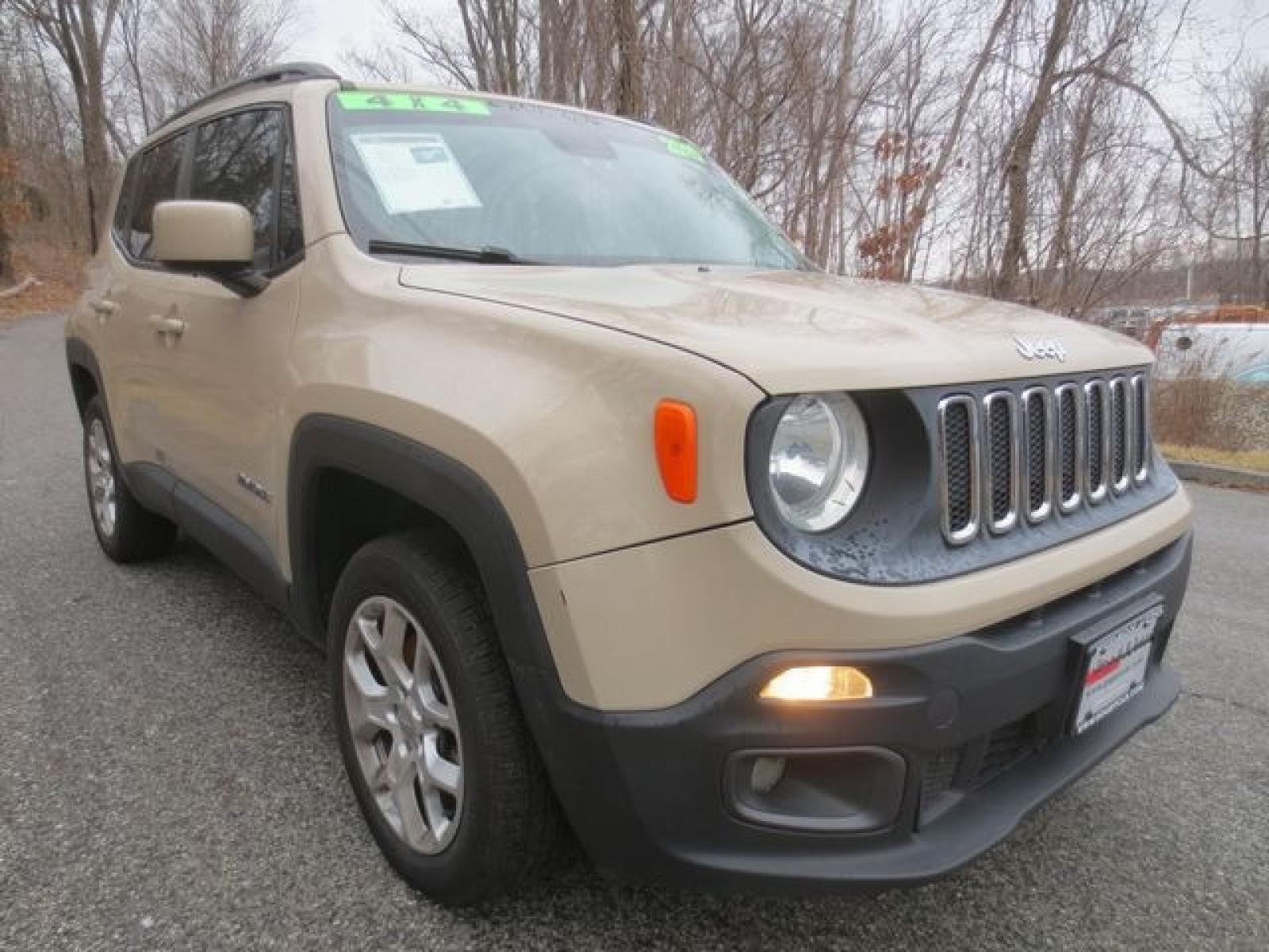 2015 Tan /Tan Jeep Renegade Trailhawk 4WD (ZACCJBBT9FP) with an 2.4L L4 engine, Automatic transmission, located at 270 US Route 6, Mahopac, NY, 10541, (845) 621-0895, 41.349022, -73.755280 - Photo #1