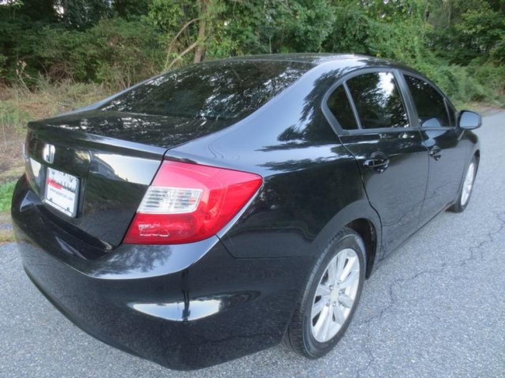 2012 Black /Black Honda Civic EX (2HGFB2F85CH) with an 1.8L 4cyl engine, Automatic transmission, located at 270 US Route 6, Mahopac, NY, 10541, (845) 621-0895, 41.349022, -73.755280 - Photo #3