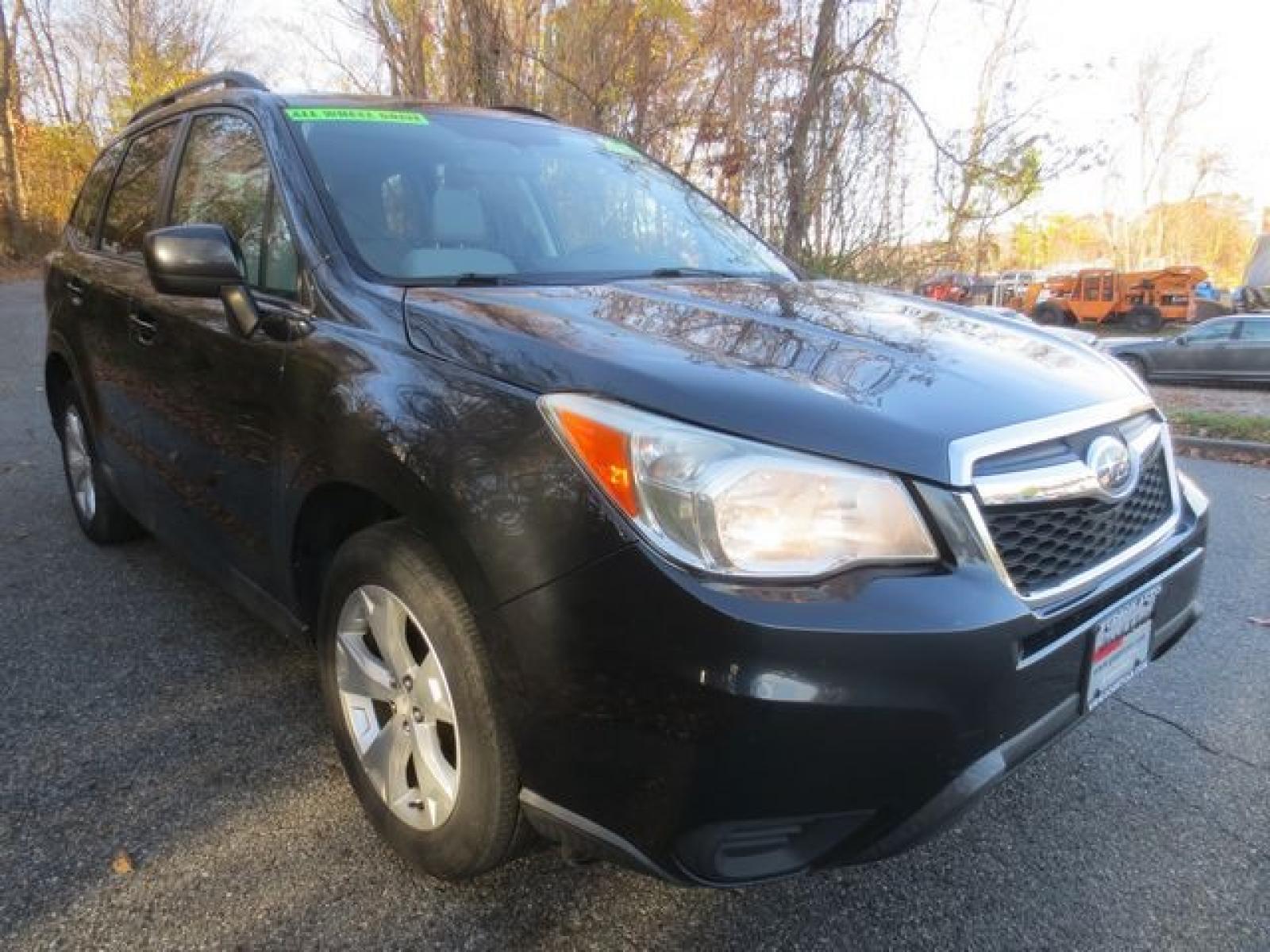 2015 Gray /Gray Subaru Forester 2.5i Premium (JF2SJADC6FG) with an 2.5L H4 SOHC 16V engine, 6-Speed Manual transmission, located at 270 US Route 6, Mahopac, NY, 10541, (845) 621-0895, 41.349022, -73.755280 - Photo #1