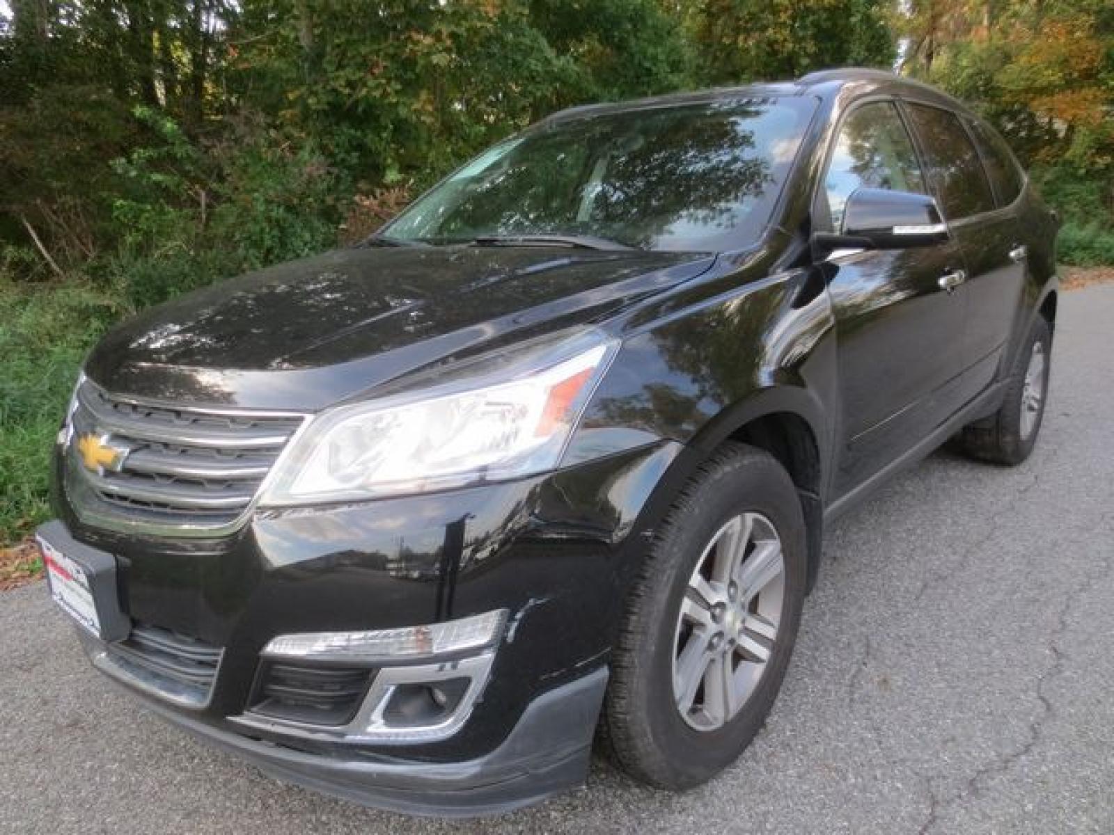 2017 Black /Black Chevrolet Traverse LT (1GNKVGKD8HJ) with an 3.6L V6 engine, 6A transmission, located at 270 US Route 6, Mahopac, NY, 10541, (845) 621-0895, 41.349022, -73.755280 - Photo #11
