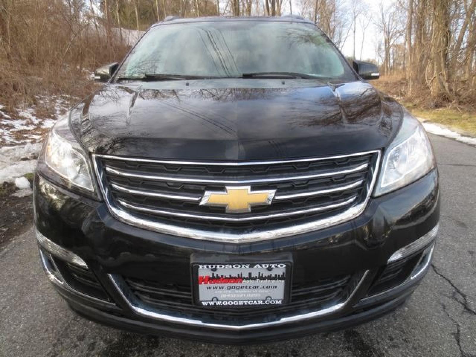 2017 Black /Black Chevrolet Traverse LT (1GNKVGKD8HJ) with an 3.6L V6 engine, 6A transmission, located at 270 US Route 6, Mahopac, NY, 10541, (845) 621-0895, 41.349022, -73.755280 - Photo #2