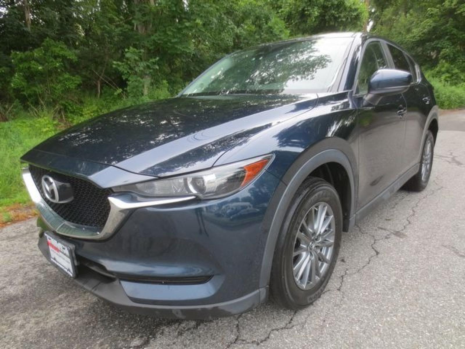 2017 Blue /Tan Mazda CX-5 Touring AWD (JM3KFBCLXH0) with an 2.5L L4 DOHC 16V engine, Automatic transmission, located at 270 US Route 6, Mahopac, NY, 10541, (845) 621-0895, 41.349022, -73.755280 - Photo #0