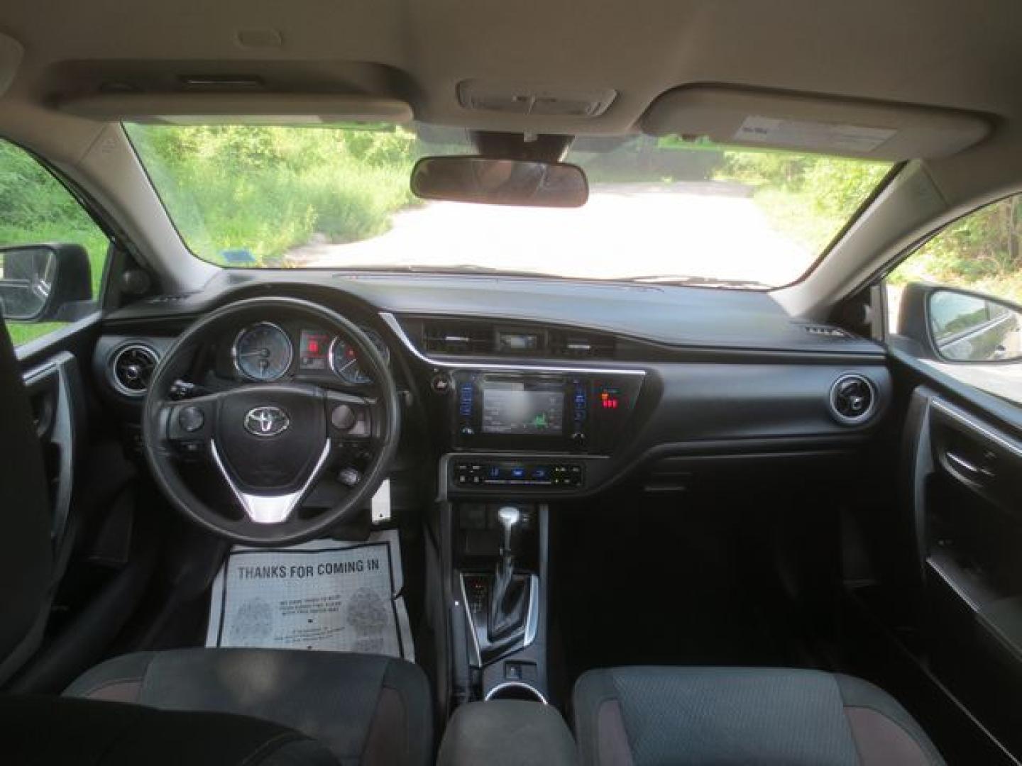 2019 Black /Black Toyota Corolla LE (2T1BURHE0KC) with an 1.8L L4 DOHC 16V engine, Automatic transmission, located at 270 US Route 6, Mahopac, NY, 10541, (845) 621-0895, 41.349022, -73.755280 - Photo#7