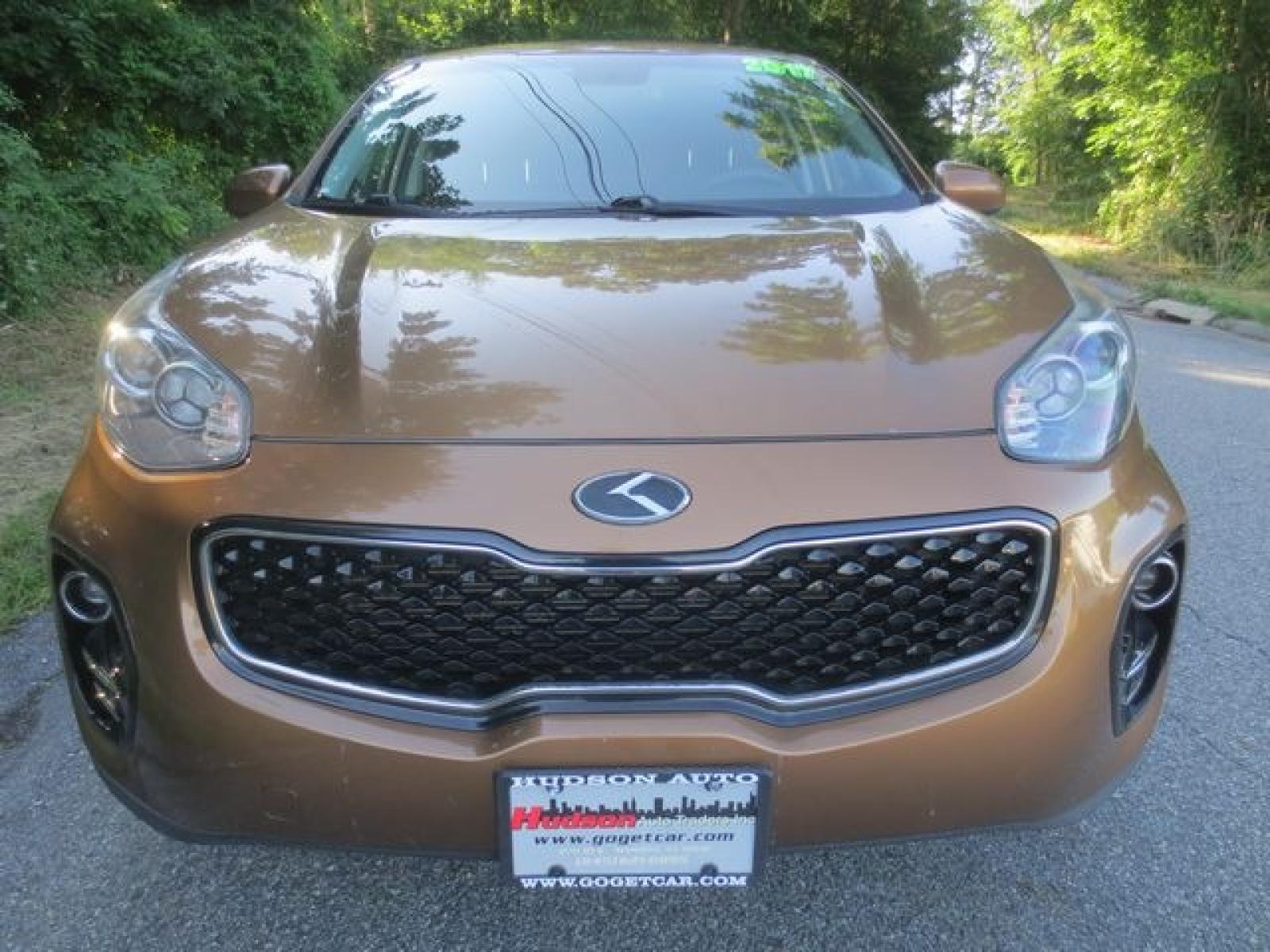 2017 Tan /Black Kia Sportage LX AWD (KNDPMCAC4H7) with an 2.4L V6 DOHC 24V engine, 6A transmission, located at 270 US Route 6, Mahopac, NY, 10541, (845) 621-0895, 41.349022, -73.755280 - Photo #2