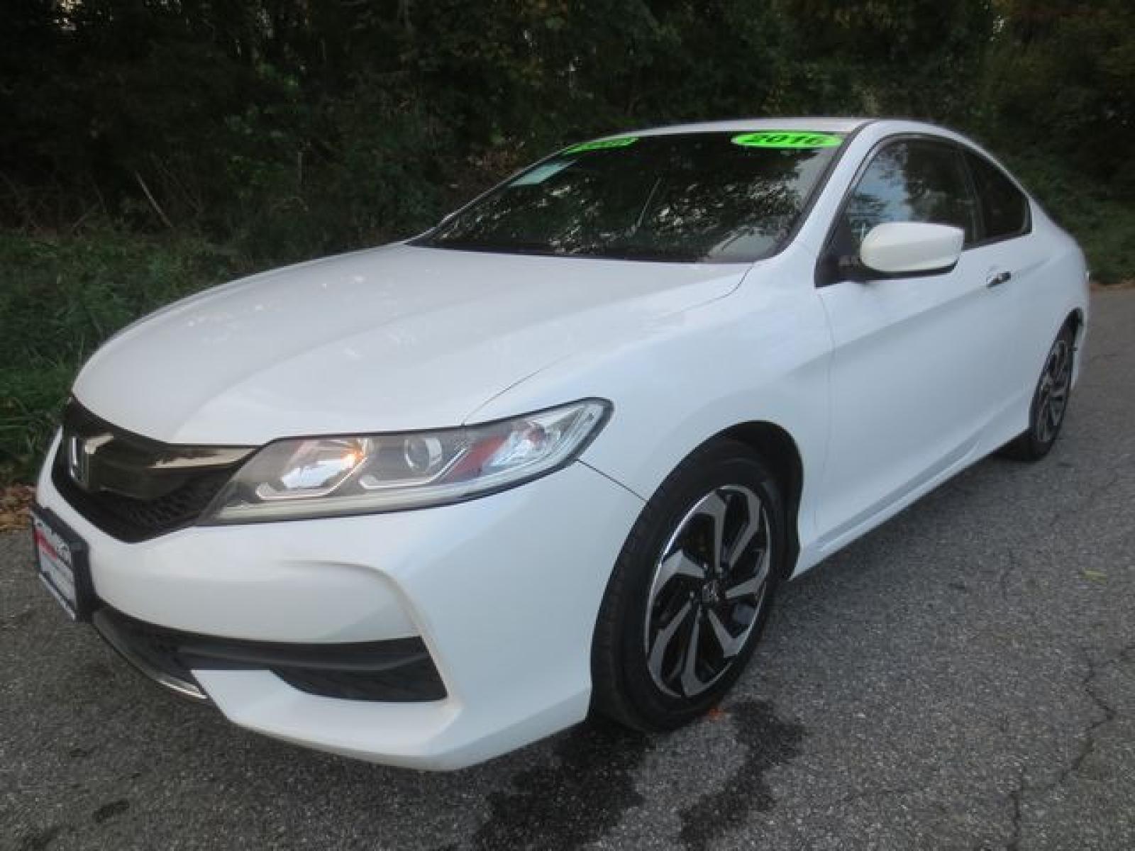 2016 White /Tan Honda Accord LX-S Coupe 6-Spd MT (1HGCT1A39GA) with an 2.4L L4 DOHC 16V engine, 6 Speed Manual Transmission transmission, located at 270 US Route 6, Mahopac, NY, 10541, (845) 621-0895, 41.349022, -73.755280 - Photo #0