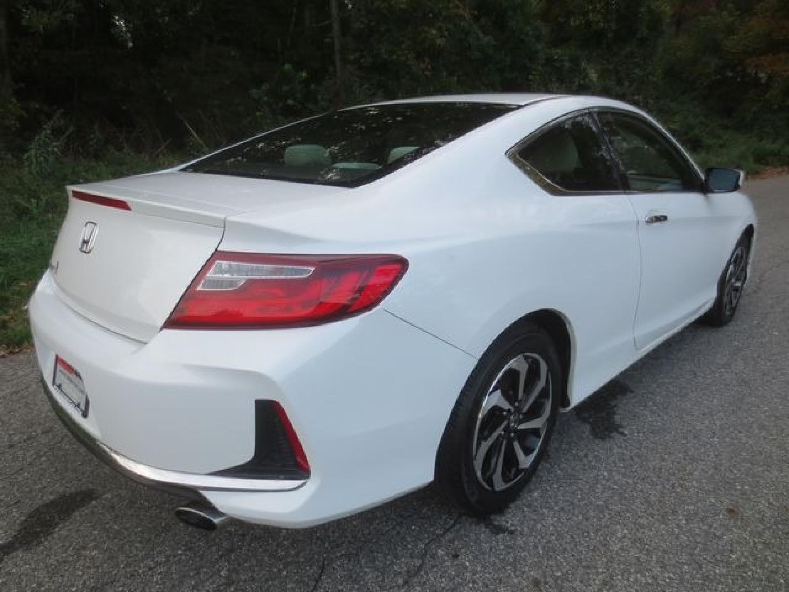 2016 White /Tan Honda Accord LX-S Coupe 6-Spd MT (1HGCT1A39GA) with an 2.4L L4 DOHC 16V engine, 6 Speed Manual Transmission transmission, located at 270 US Route 6, Mahopac, NY, 10541, (845) 621-0895, 41.349022, -73.755280 - Photo #3