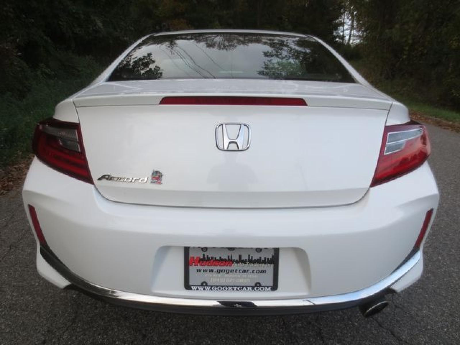 2016 White /Tan Honda Accord LX-S Coupe 6-Spd MT (1HGCT1A39GA) with an 2.4L L4 DOHC 16V engine, 6 Speed Manual Transmission transmission, located at 270 US Route 6, Mahopac, NY, 10541, (845) 621-0895, 41.349022, -73.755280 - Photo #5