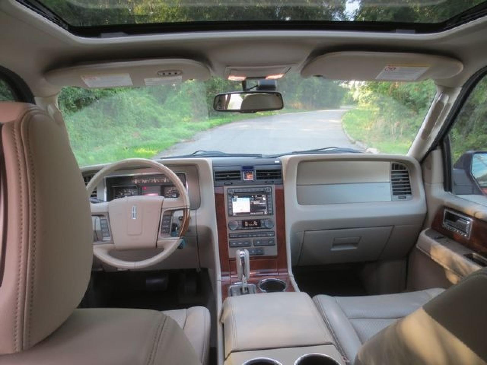 2012 Gray /Tan Lincoln Navigator 4WD (5LMJJ2J54CE) with an 5.4L V8 SOHC 24V engine, 6-Speed Automatic transmission, located at 270 US Route 6, Mahopac, NY, 10541, (845) 621-0895, 41.349022, -73.755280 - Photo #7