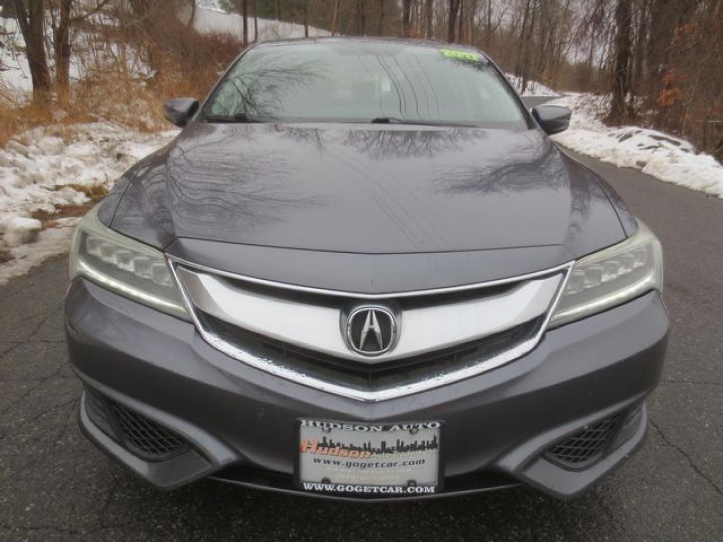 2017 Gray /Black Acura ILX AcuraWatch Plus Package (19UDE2F30HA) with an 2.0L L4 16V DOHC engine, Automatic transmission, located at 270 US Route 6, Mahopac, NY, 10541, (845) 621-0895, 41.349022, -73.755280 - Photo#2