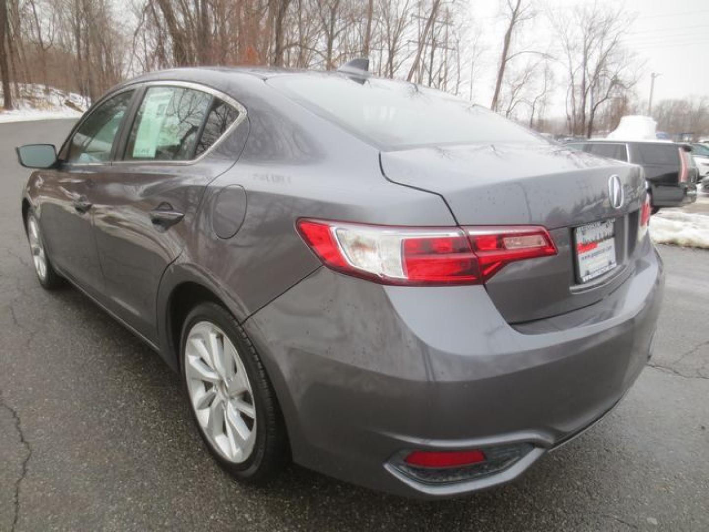 2017 Gray /Black Acura ILX AcuraWatch Plus Package (19UDE2F30HA) with an 2.0L L4 16V DOHC engine, Automatic transmission, located at 270 US Route 6, Mahopac, NY, 10541, (845) 621-0895, 41.349022, -73.755280 - Photo#4