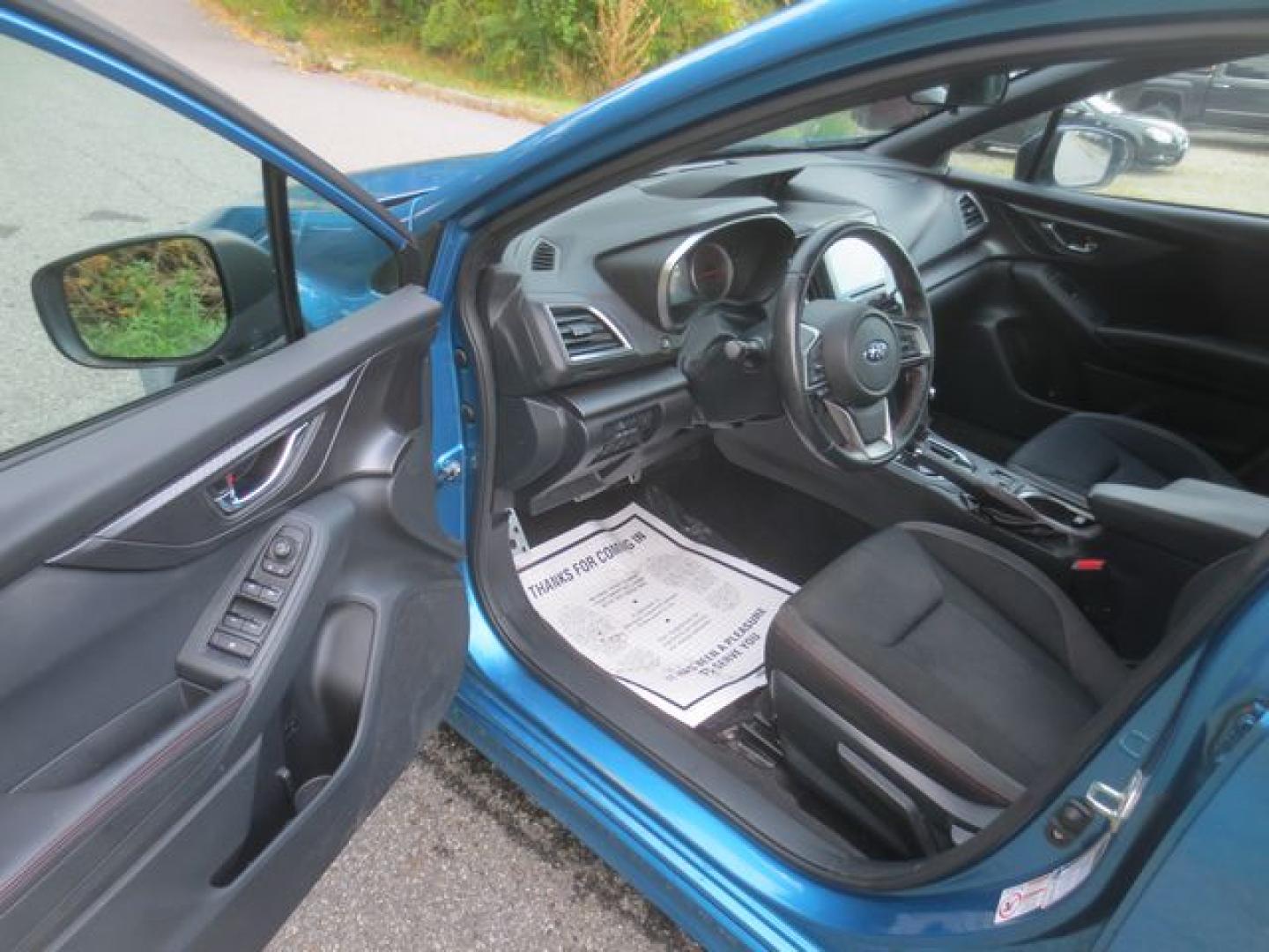 2018 Blue /Black Subaru Impreza 2.0i Sport (4S3GKAK66J3) with an 2.0L H4 DOHC 16V engine, Automatic transmission, located at 270 US Route 6, Mahopac, NY, 10541, (845) 621-0895, 41.349022, -73.755280 - Photo#6
