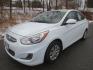 2016 White /Gray Hyundai Accent SE 4-Door 6A (KMHCT4AE7GU) with an 1.6L L4 DOHC 16V engine, 6-SPEED MANUAL transmission, located at 270 US Route 6, Mahopac, NY, 10541, (845) 621-0895, 41.349022, -73.755280 - Photo#0