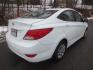 2016 White /Gray Hyundai Accent SE 4-Door 6A (KMHCT4AE7GU) with an 1.6L L4 DOHC 16V engine, 6-SPEED MANUAL transmission, located at 270 US Route 6, Mahopac, NY, 10541, (845) 621-0895, 41.349022, -73.755280 - Photo#3