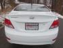 2016 White /Gray Hyundai Accent SE 4-Door 6A (KMHCT4AE7GU) with an 1.6L L4 DOHC 16V engine, 6-SPEED MANUAL transmission, located at 270 US Route 6, Mahopac, NY, 10541, (845) 621-0895, 41.349022, -73.755280 - Photo#5