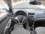 2016 White /Gray Hyundai Accent SE 4-Door 6A (KMHCT4AE7GU) with an 1.6L L4 DOHC 16V engine, 6-SPEED MANUAL transmission, located at 270 US Route 6, Mahopac, NY, 10541, (845) 621-0895, 41.349022, -73.755280 - Photo#8