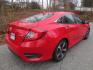 2017 Red /Black Honda Civic Touring (2HGFC1F95HH) with an 1.5L L4 DOHC 16V TURBO engine, Automatic transmission, located at 270 US Route 6, Mahopac, NY, 10541, (845) 621-0895, 41.349022, -73.755280 - Photo#3