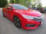 2017 Red /Black Honda Civic Touring (2HGFC1F95HH) with an 1.5L L4 DOHC 16V TURBO engine, Automatic transmission, located at 270 US Route 6, Mahopac, NY, 10541, (845) 621-0895, 41.349022, -73.755280 - Photo#1