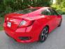 2017 Red /Black Honda Civic Touring (2HGFC1F95HH) with an 1.5L L4 DOHC 16V TURBO engine, Automatic transmission, located at 270 US Route 6, Mahopac, NY, 10541, (845) 621-0895, 41.349022, -73.755280 - Photo#3