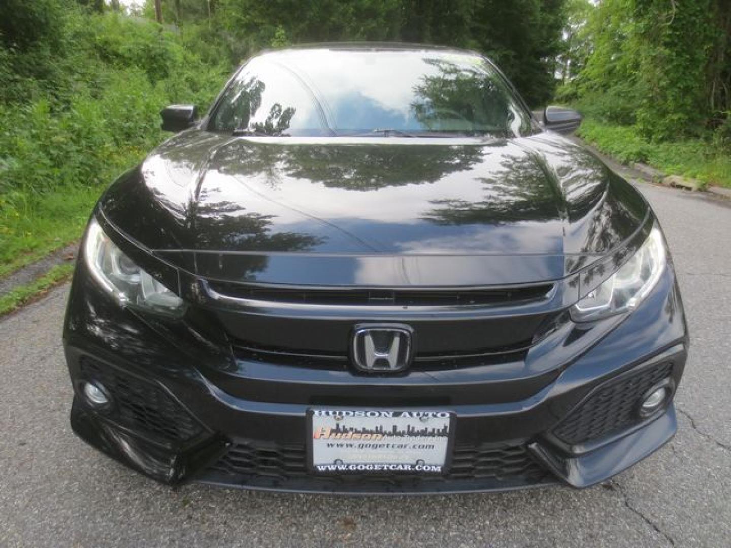 2018 Black /Black Honda Civic EX (SHHFK7H52JU) with an 2.0L L4 DOHC 16V TURBO engine, Automatic transmission, located at 270 US Route 6, Mahopac, NY, 10541, (845) 621-0895, 41.349022, -73.755280 - Photo#2