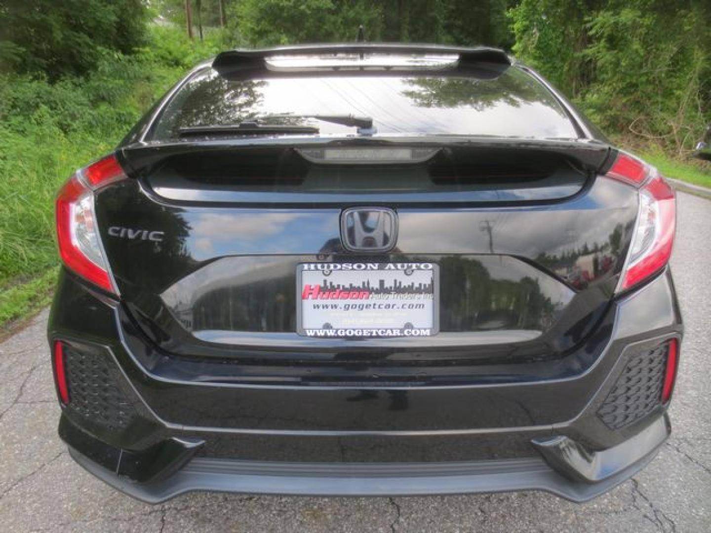 2018 Black /Black Honda Civic EX (SHHFK7H52JU) with an 2.0L L4 DOHC 16V TURBO engine, Automatic transmission, located at 270 US Route 6, Mahopac, NY, 10541, (845) 621-0895, 41.349022, -73.755280 - Photo#5
