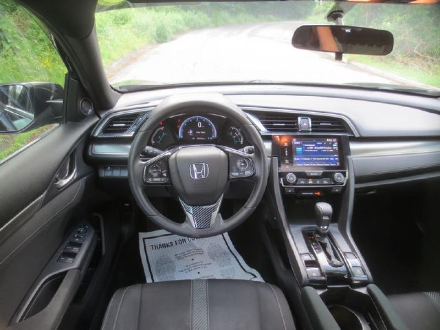 2018 Black /Black Honda Civic EX (SHHFK7H52JU) with an 2.0L L4 DOHC 16V TURBO engine, Automatic transmission, located at 270 US Route 6, Mahopac, NY, 10541, (845) 621-0895, 41.349022, -73.755280 - Photo#8