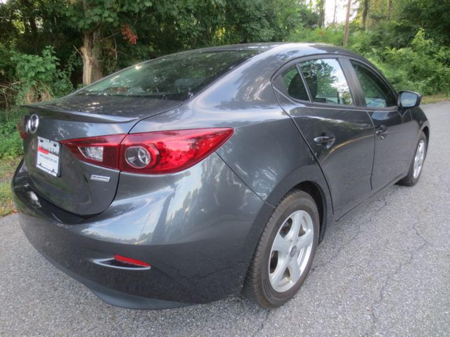 2014 Gray /Black Mazda MAZDA3 i Sport (3MZBM1U78EM) with an 2.0L L4 DOHC 16V engine, 6-Speed Manual transmission, located at 270 US Route 6, Mahopac, NY, 10541, (845) 621-0895, 41.349022, -73.755280 - Photo#3