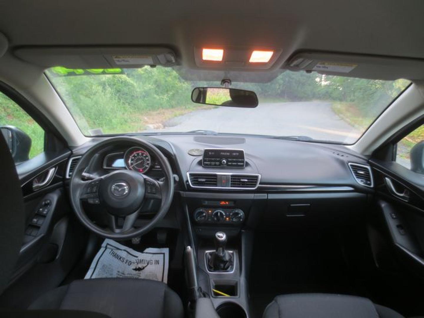 2014 Gray /Black Mazda MAZDA3 i Sport (3MZBM1U78EM) with an 2.0L L4 DOHC 16V engine, 6-Speed Manual transmission, located at 270 US Route 6, Mahopac, NY, 10541, (845) 621-0895, 41.349022, -73.755280 - Photo#7