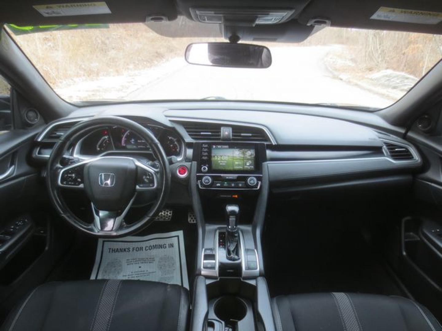 2020 Black /Black Honda Civic EX (2HGFC2F89LH) with an 2.0L L4 DOHC 16V engine, Automatic transmission, located at 270 US Route 6, Mahopac, NY, 10541, (845) 621-0895, 41.349022, -73.755280 - Photo#7
