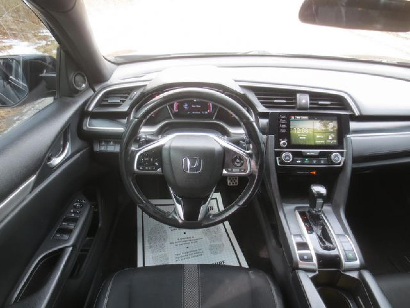 2020 Black /Black Honda Civic EX (2HGFC2F89LH) with an 2.0L L4 DOHC 16V engine, Automatic transmission, located at 270 US Route 6, Mahopac, NY, 10541, (845) 621-0895, 41.349022, -73.755280 - Photo#8