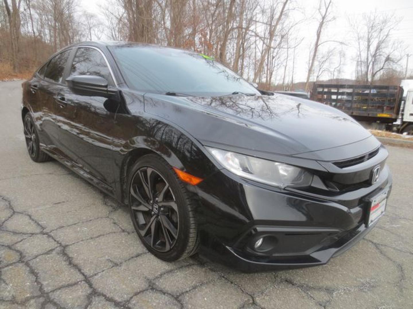 2020 Black /Black Honda Civic EX (2HGFC2F89LH) with an 2.0L L4 DOHC 16V engine, Automatic transmission, located at 270 US Route 6, Mahopac, NY, 10541, (845) 621-0895, 41.349022, -73.755280 - Photo#1