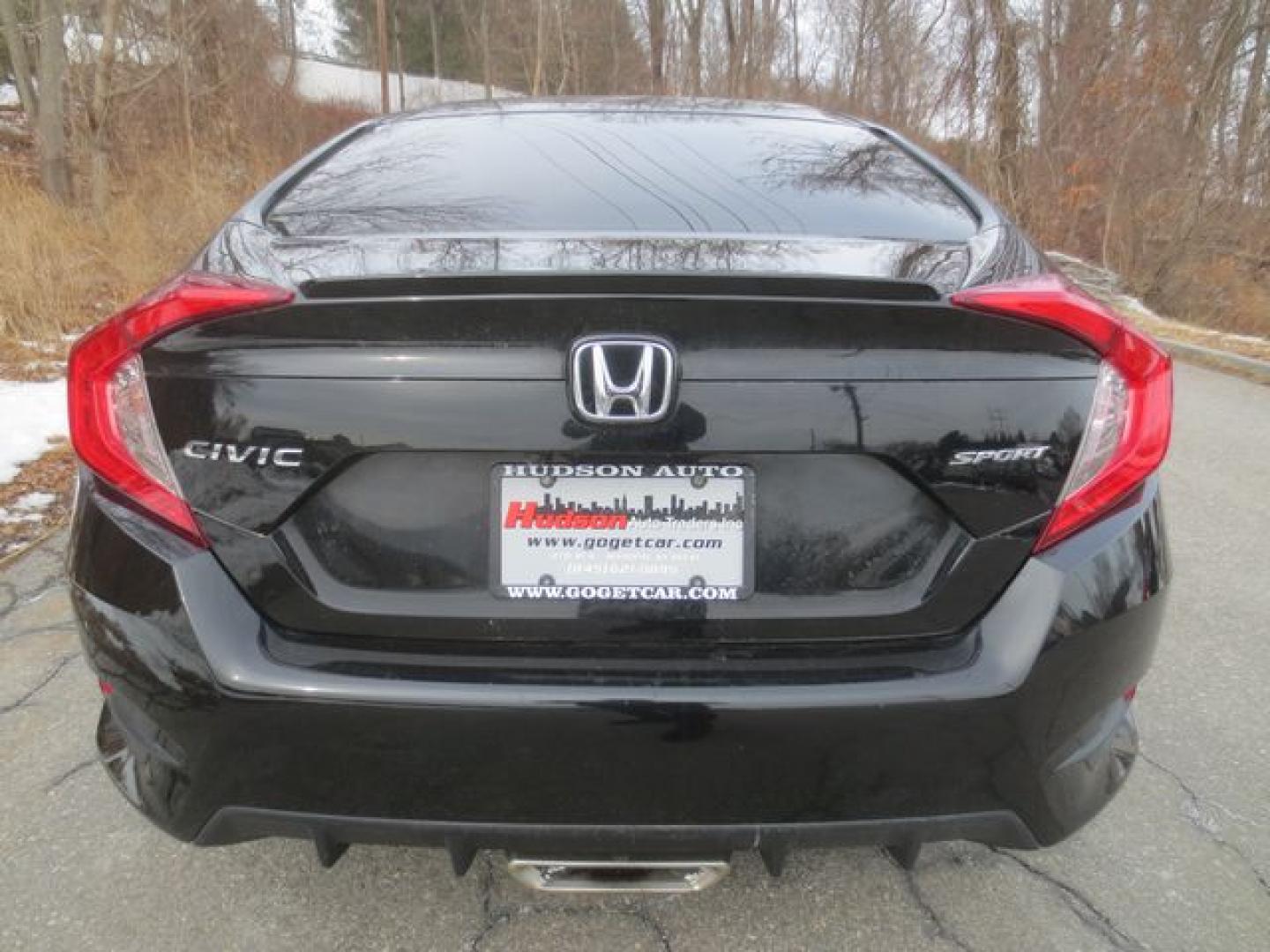 2020 Black /Black Honda Civic EX (2HGFC2F89LH) with an 2.0L L4 DOHC 16V engine, Automatic transmission, located at 270 US Route 6, Mahopac, NY, 10541, (845) 621-0895, 41.349022, -73.755280 - Photo#5