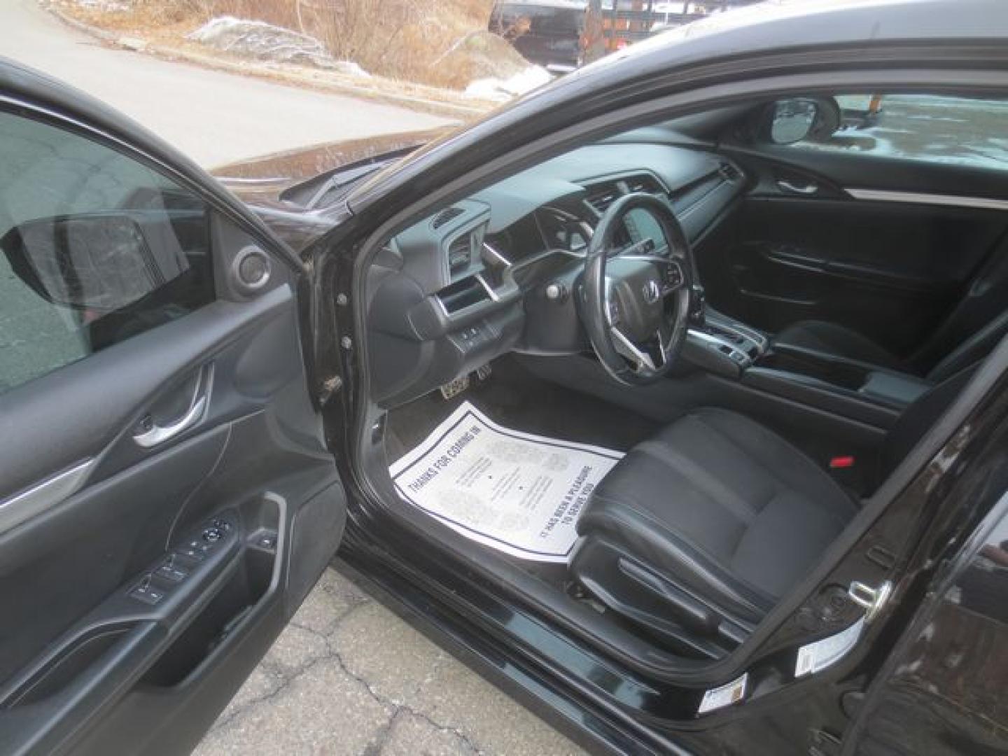 2020 Black /Black Honda Civic EX (2HGFC2F89LH) with an 2.0L L4 DOHC 16V engine, Automatic transmission, located at 270 US Route 6, Mahopac, NY, 10541, (845) 621-0895, 41.349022, -73.755280 - Photo#6