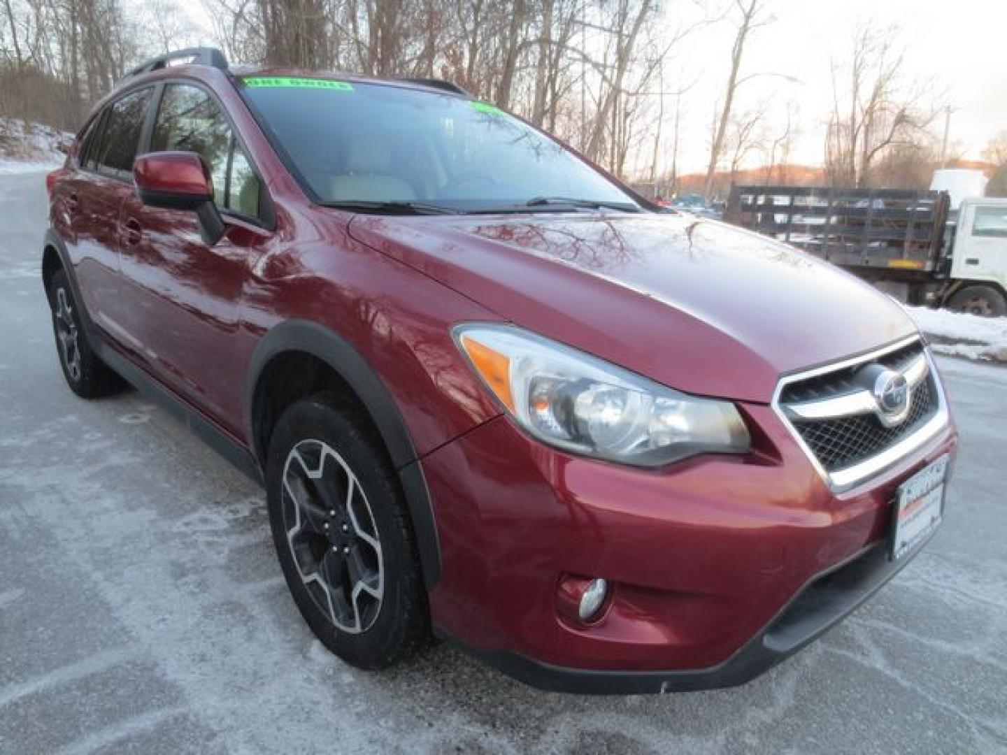 2013 Red /Beige Subaru XV Crosstrek Premium (JF2GPACC9D2) with an 2.0L L4 DOHC 16V engine, Automatic transmission, located at 270 US Route 6, Mahopac, NY, 10541, (845) 621-0895, 41.349022, -73.755280 - Photo#1