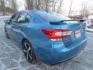 2018 Blue /Black Subaru Impreza 2.0i Sport (4S3GKAM66J3) with an 2.0L H4 DOHC 16V engine, Automatic transmission, located at 270 US Route 6, Mahopac, NY, 10541, (845) 621-0895, 41.349022, -73.755280 - Photo#4