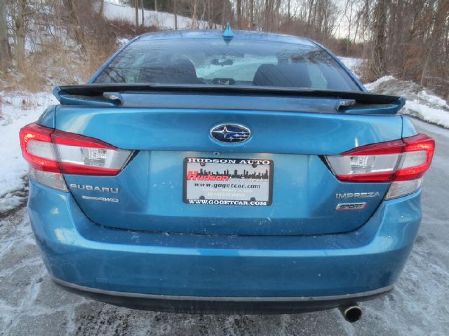 2018 Blue /Black Subaru Impreza 2.0i Sport (4S3GKAM66J3) with an 2.0L H4 DOHC 16V engine, Automatic transmission, located at 270 US Route 6, Mahopac, NY, 10541, (845) 621-0895, 41.349022, -73.755280 - Photo#5