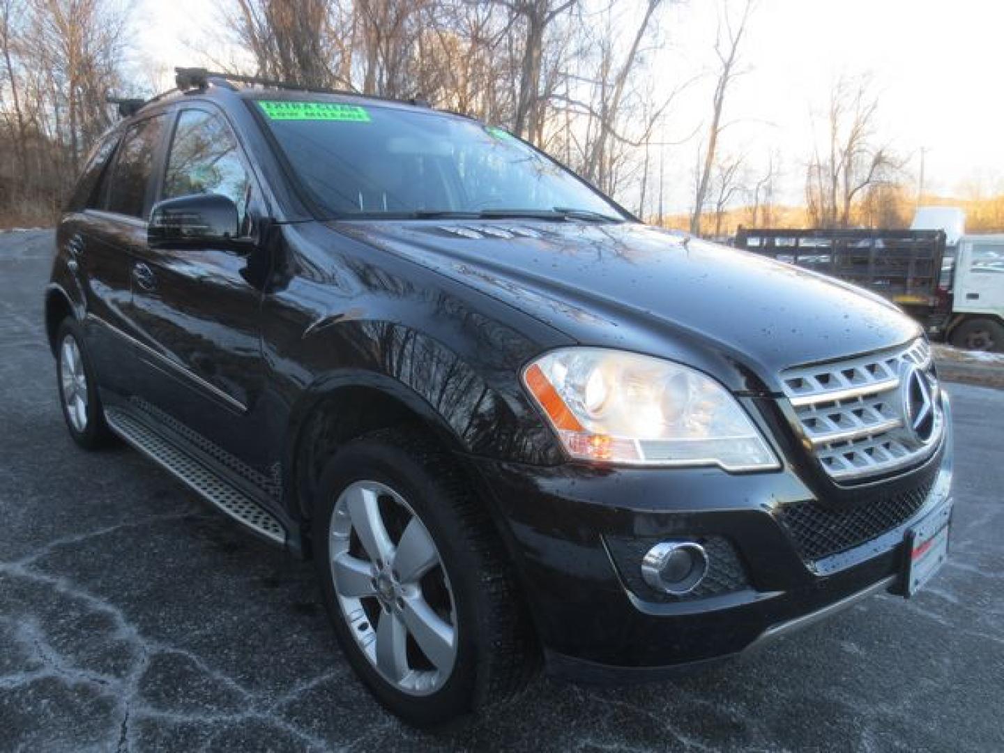 2011 Black /Beige Mercedes-Benz M-Class (4JGBB8GB8BA) with an 3.5L V6 DOHC 24V engine, 7-Speed Automatic Overdrive transmission, located at 270 US Route 6, Mahopac, NY, 10541, (845) 621-0895, 41.349022, -73.755280 - Photo#1