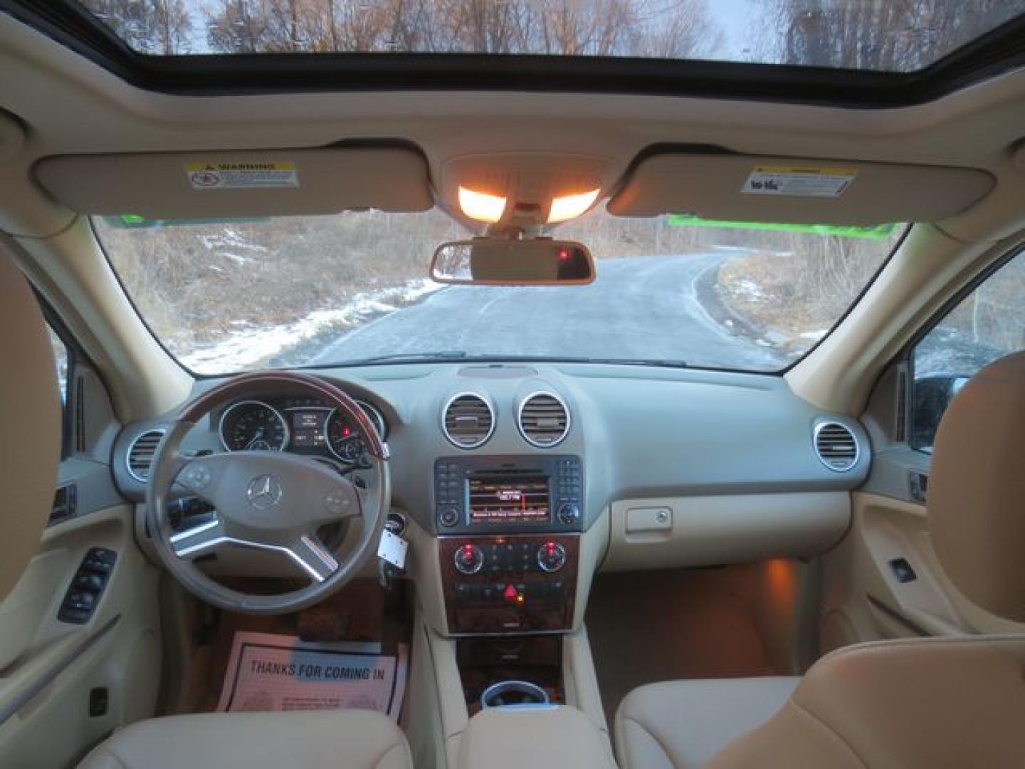 2011 Black /Beige Mercedes-Benz M-Class (4JGBB8GB8BA) with an 3.5L V6 DOHC 24V engine, 7-Speed Automatic Overdrive transmission, located at 270 US Route 6, Mahopac, NY, 10541, (845) 621-0895, 41.349022, -73.755280 - Photo#7