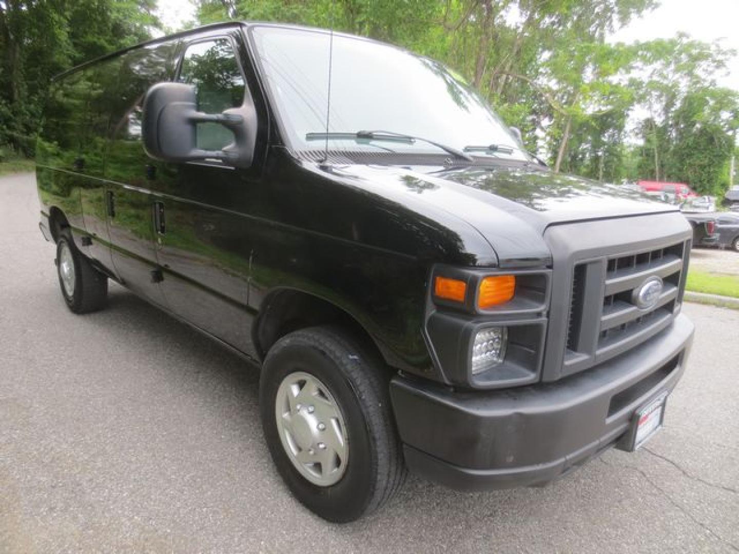 2012 Black /Gray Ford E-Series Van E-350 Super Duty (1FTSE3EL2CD) with an 5.4L V8 SOHC 16V FFV engine, 4-Speed Automatic transmission, located at 270 US Route 6, Mahopac, NY, 10541, (845) 621-0895, 41.349022, -73.755280 - Photo#1