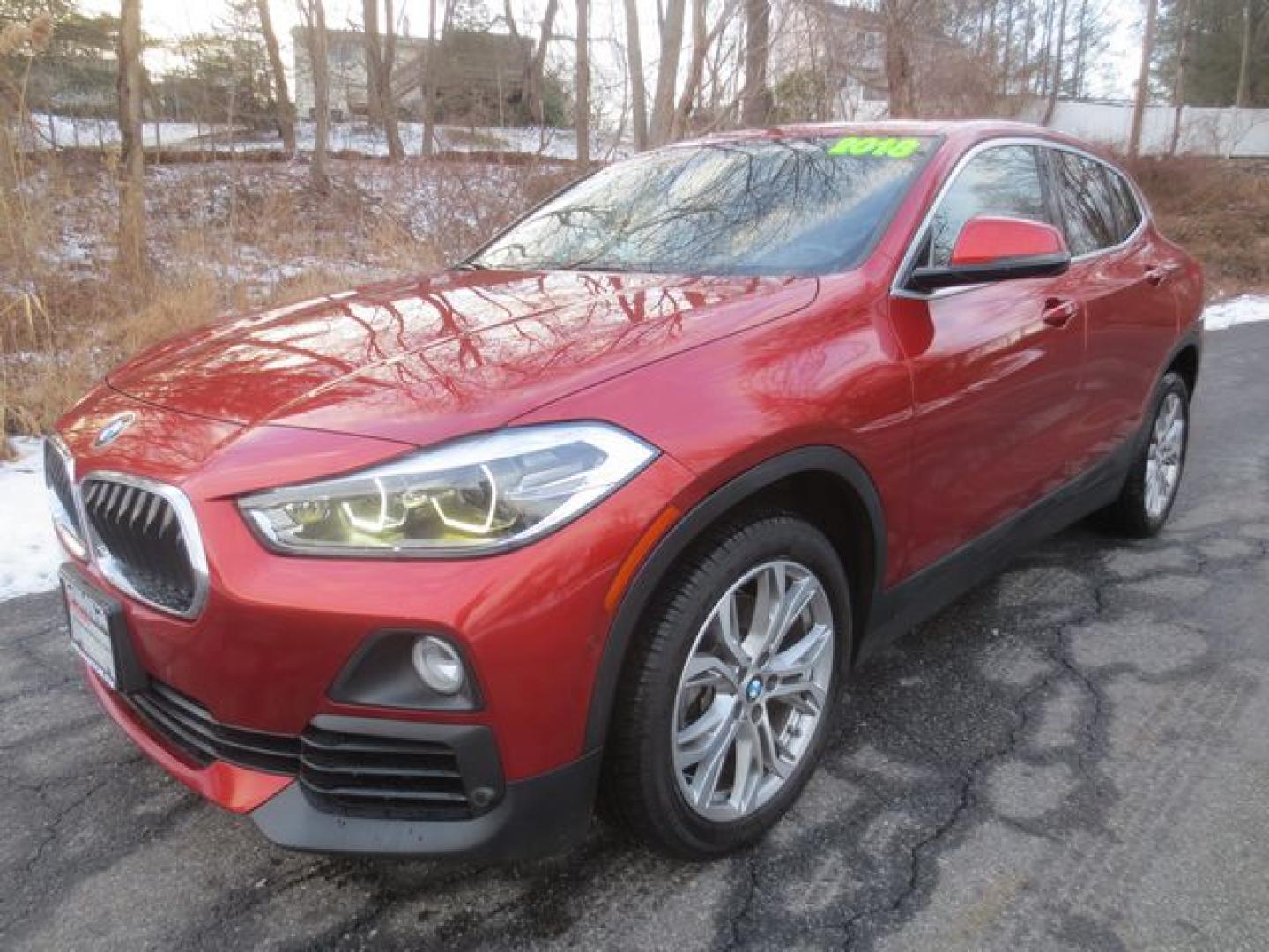 2018 Sunset Orange Metalic /Black BMW X2 xDrive28i (WBXYJ5C34JE) with an 2.0L L4 DOHC 16V engine, Automatic 8 Speed transmission, located at 270 US Route 6, Mahopac, NY, 10541, (845) 621-0895, 41.349022, -73.755280 - Photo#0