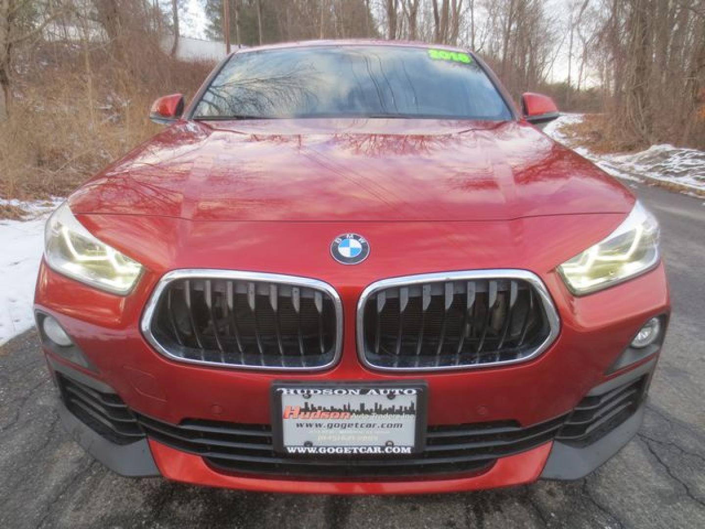 2018 Sunset Orange Metalic /Black BMW X2 xDrive28i (WBXYJ5C34JE) with an 2.0L L4 DOHC 16V engine, Automatic 8 Speed transmission, located at 270 US Route 6, Mahopac, NY, 10541, (845) 621-0895, 41.349022, -73.755280 - Photo#2