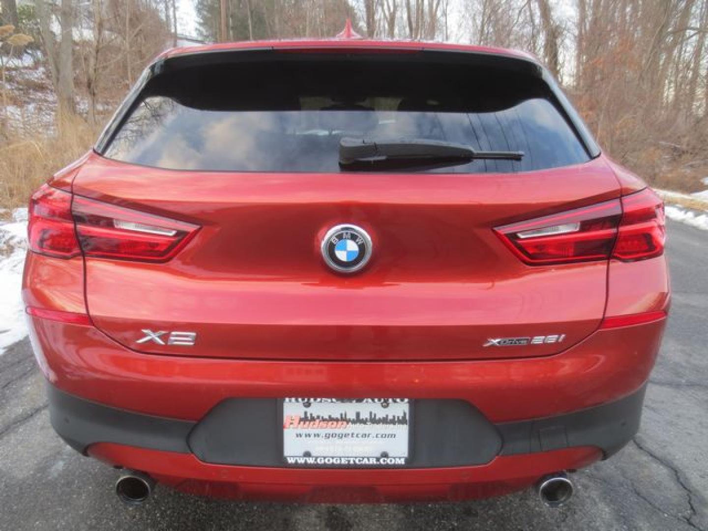 2018 Sunset Orange Metalic /Black BMW X2 xDrive28i (WBXYJ5C34JE) with an 2.0L L4 DOHC 16V engine, Automatic 8 Speed transmission, located at 270 US Route 6, Mahopac, NY, 10541, (845) 621-0895, 41.349022, -73.755280 - Photo#5