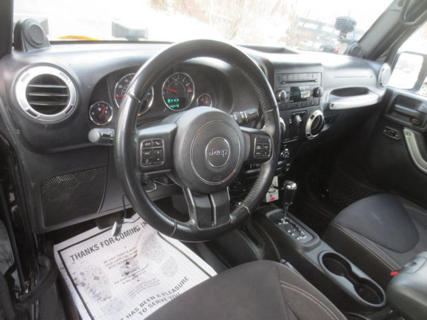 2014 Black /Black Jeep Wrangler Sahara (1C4AJWBG1EL) with an 3.6L V6 DOHC 24V FFV engine, Automatic transmission, located at 270 US Route 6, Mahopac, NY, 10541, (845) 621-0895, 41.349022, -73.755280 - Photo#9