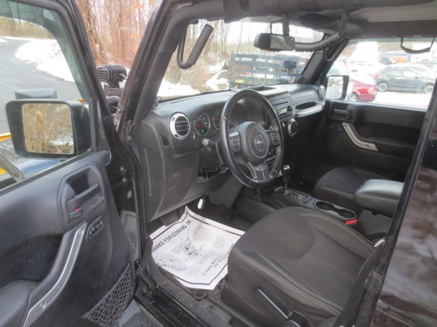 2014 Black /Black Jeep Wrangler Sahara (1C4AJWBG1EL) with an 3.6L V6 DOHC 24V FFV engine, Automatic transmission, located at 270 US Route 6, Mahopac, NY, 10541, (845) 621-0895, 41.349022, -73.755280 - Photo#8