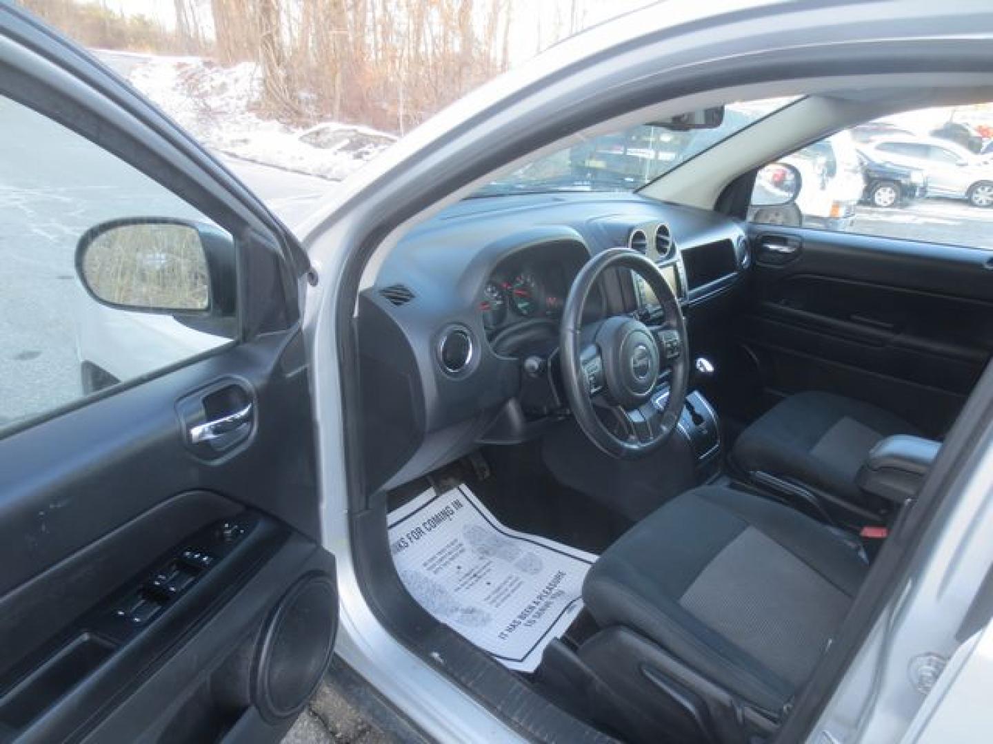 2012 Silver /Black Jeep Compass Latitude (1C4NJDEB5CD) with an 2.4L L4 DOHC 16V engine, Automatic transmission, located at 270 US Route 6, Mahopac, NY, 10541, (845) 621-0895, 41.349022, -73.755280 - Photo#6
